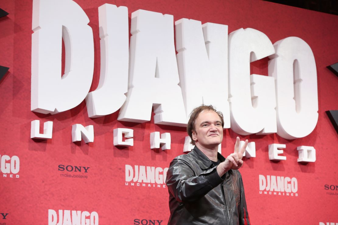 Director Quentin Tarantino attends the Berlin premiere of "Django Unchained" in January.