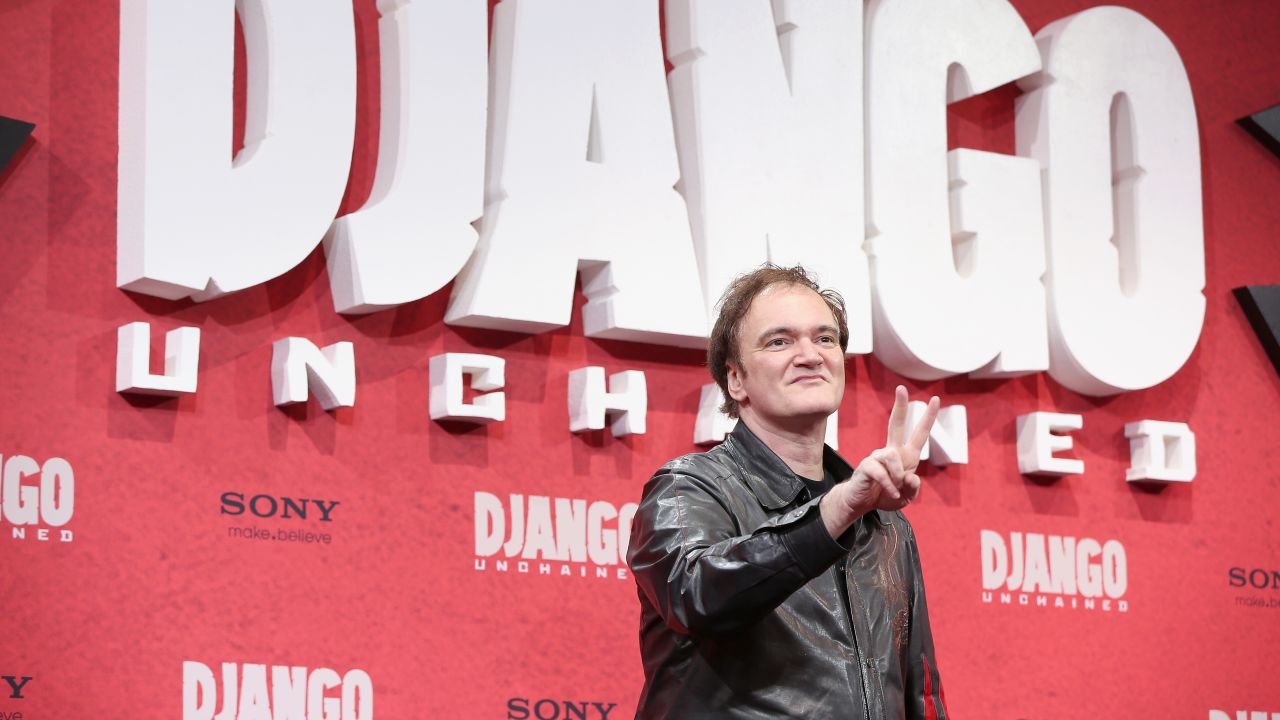 Director Quentin Tarantino attends the Berlin premiere of "Django Unchained" in January.
