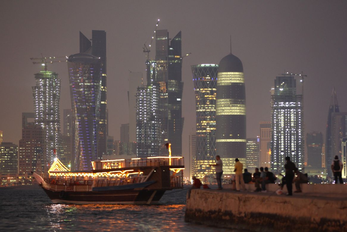 The Qatari capital of Doha has less experience when it comes to welcoming foreign tourists and travelers but, like its neighbors, it doesn't skimp on the spectacular skyscrapers.