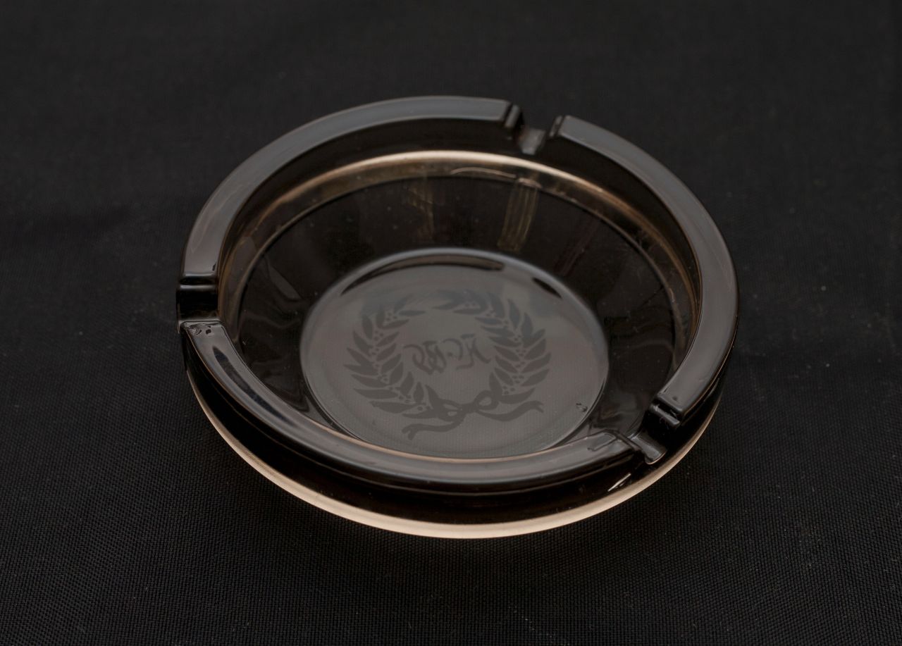 One of the more recent arrivals to the amnesty program, this ashtray is estimated to be from the 1970's or 80's.