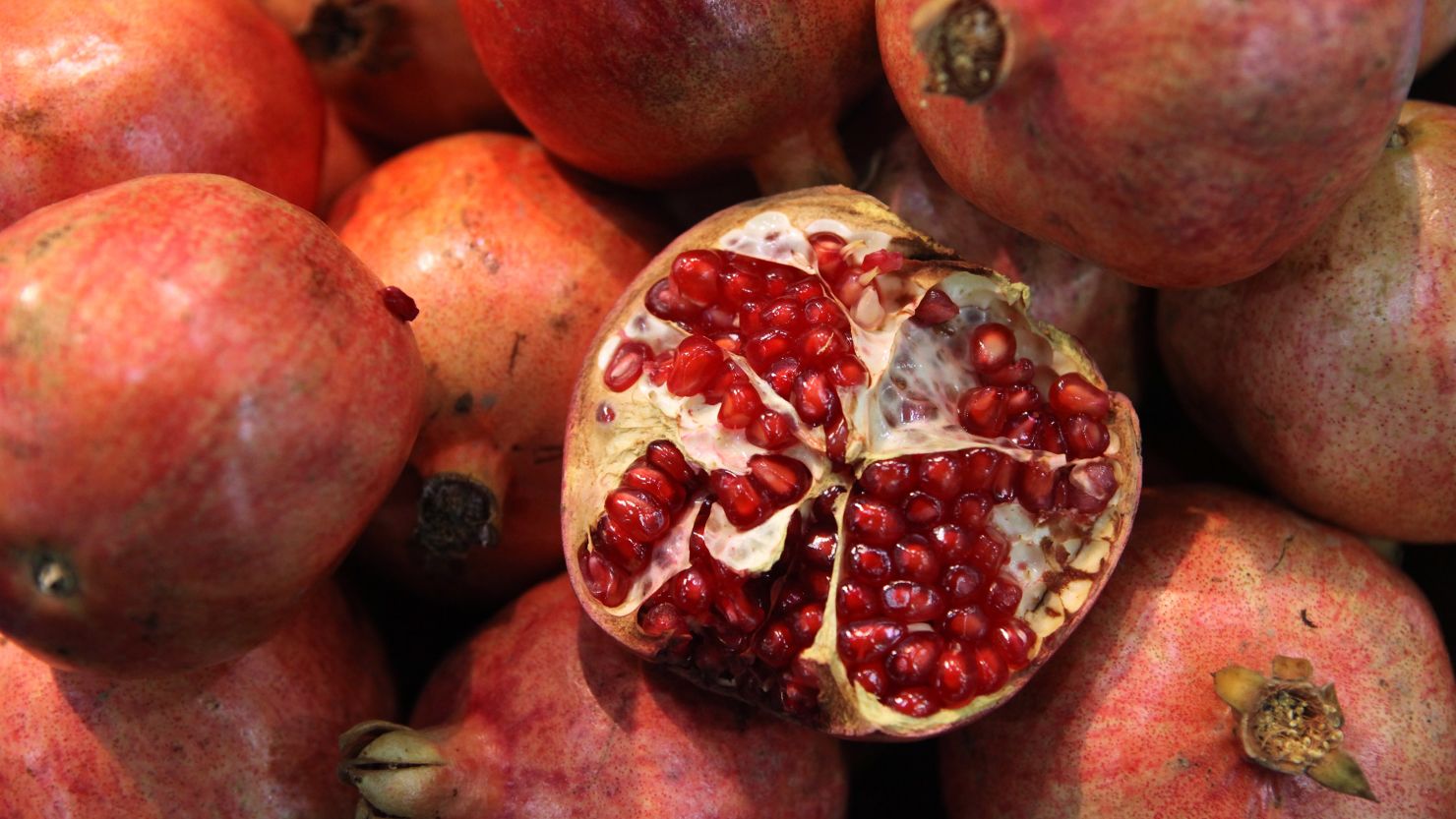 Pomegranate seeds from Turkey in a frozen fruit mix may be the cause of a hepatitis A outbreak.
