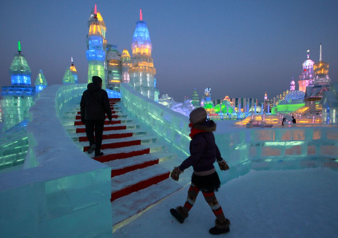 The 14th Harbin Ice and Snow Festival, touted as the world's biggest festival of its kind, opened in China's northern Heilongjiang province on Monday, January 7.