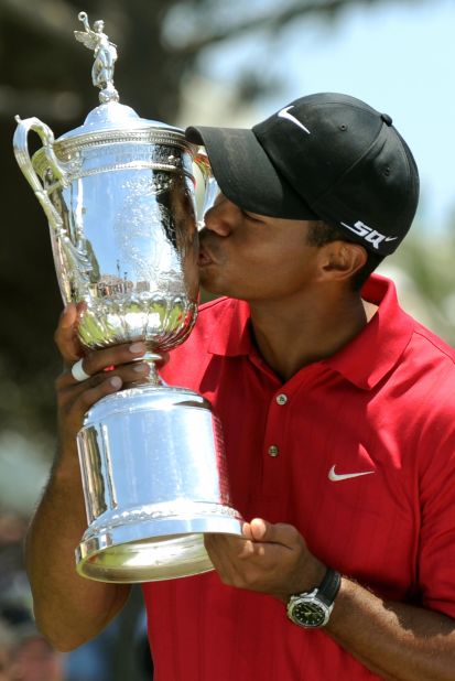 Tiger's last major title -- his 14th in total -- came at the 2008 U.S. Open. The following year news of his extra marital affairs broke and he took a break from the game. Nike stood by him, chairman Phil Knight calling it a "minor blip" but the 37-year-old has struggled to recapture his best form since.