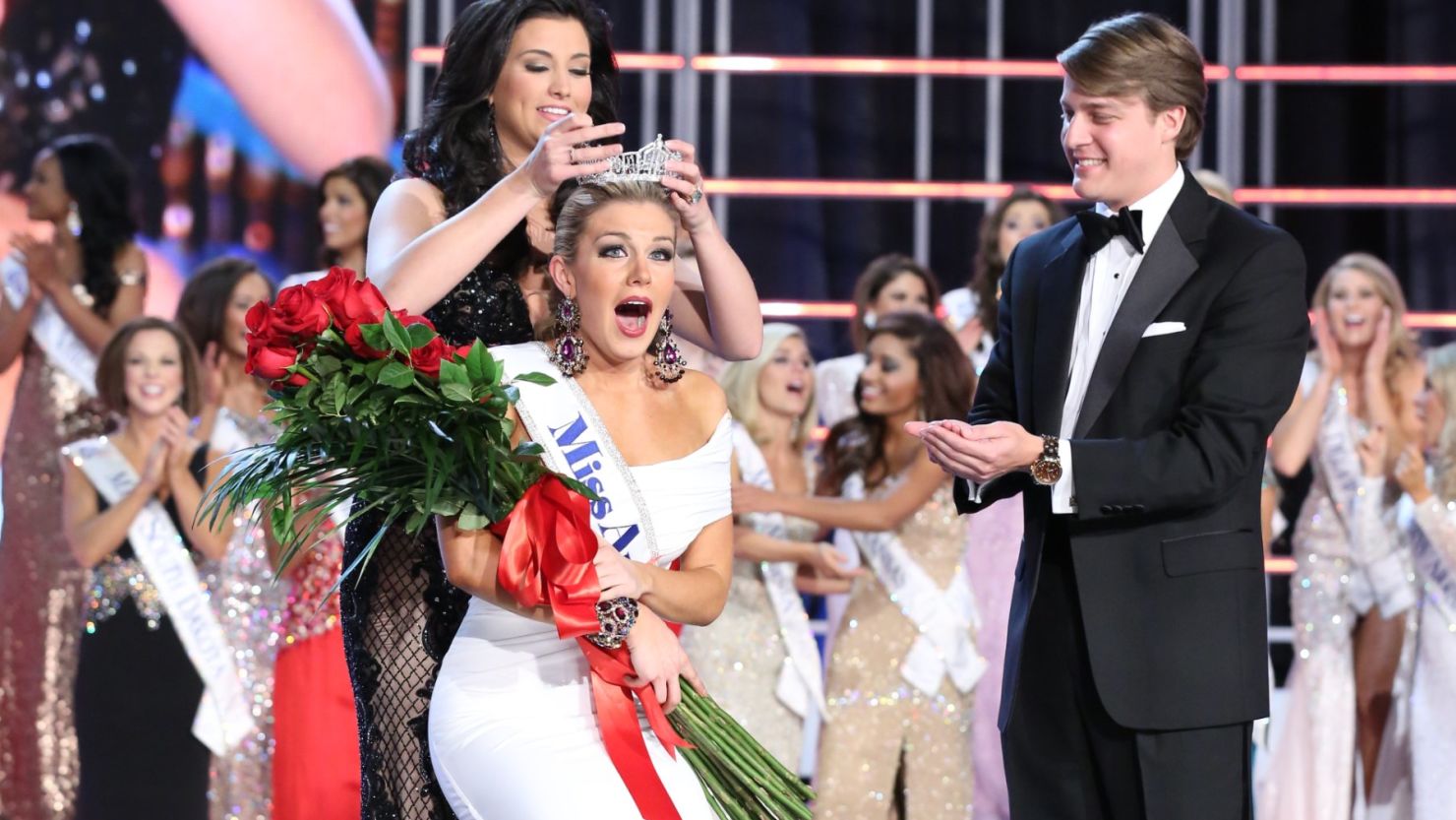 Mallory Hytes Hagan of New York was crowned as Miss America 2013.
