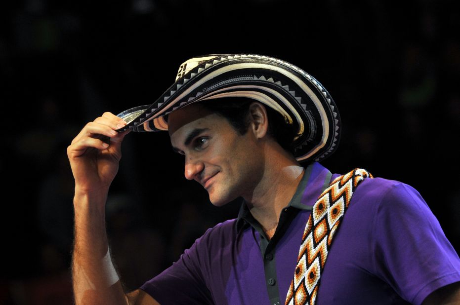 In December, Federer made a tour of South America, playing exhibition matches in Colombia, Brazil and Argentina. 