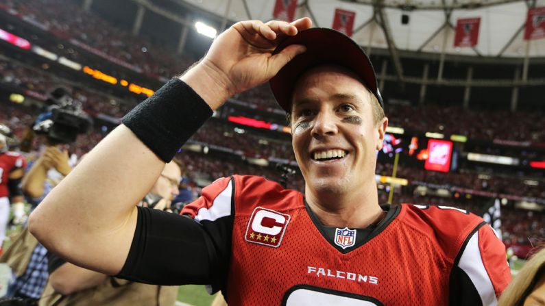 "Matty Ice" has also been "Matty Dependable," as Ryan has missed just two games in his eight-year career. The former Boston College standout and three-time Pro Bowler was inserted as the Atlanta Falcons' starter from day one, taking them to the playoffs four times. Ryan's postseason record is just 1-4, however; the sole win coming against the Seahawks in a 2013 conference semifinal. 