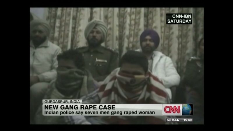 Police 7 men gang rape bus passenger in India