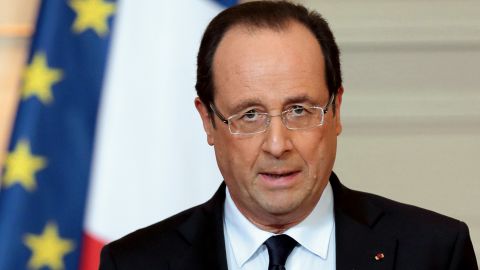 John Gaffney says Francois Hollande, seen here at the Elysee Palace on January 11, 2013, needs to rethink his presidency.