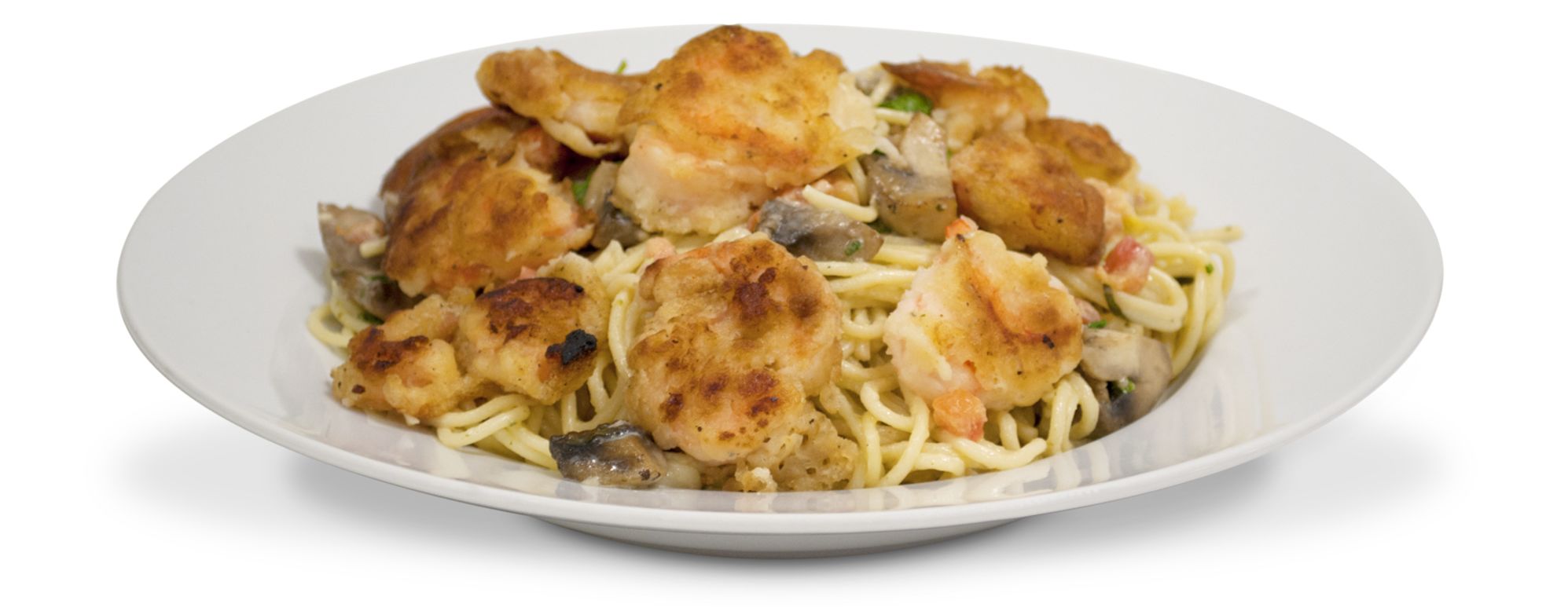 The Cheesecake Factory's bistro shrimp pasta has more calories than any other entree on the restaurant's menu. It totals 3,120 calories, 89 grams of saturated fat and 1,090 milligrams of sodium, according to the Center for Science in the Public Interest.