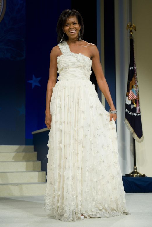 Michelle Obama's Jason Wu inaugural ball gown helped put both the first lady and the fashion designer on fashion "it" lists. Click through to see styles from the last 100 years of inauguration fashion.