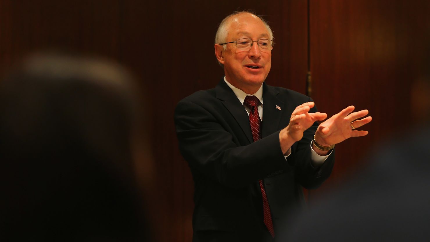 Interior Secretary Ken Salazar will step down at the end of March.