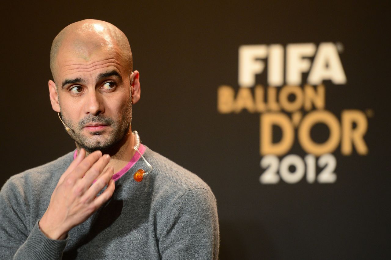 Pep Guardiola has been on a year-long sabbatical in the U.S. after stepping down as Barcelona coach, but he returned to Europe in January for the Ballon d'Or when he was shortlisted for FIFA's world coach of the year award.
