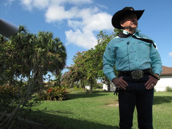 A former rodeo professional, "Alligator" Ron Bergeron is now a commissioner for the Florida Fish and Wildlife Conservation Commission. He owns more than 6,000 acres of pristine land in the Everglades and is one of the area's most successful businessmen.