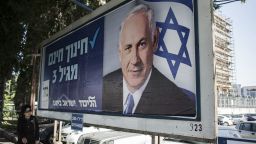 Campaigning continues ahead of national elections In Israel on January 16, 2013 in Tel Aviv.