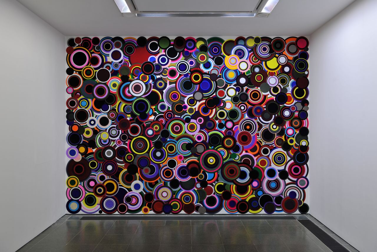 Contemporary Indian art has gained prominence in recent years, and among its most high-profile representatives is Bharti Kher whose work "The Nemesis of Nations" is shown here. <br />