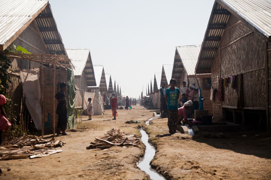 "Lives have been torn apart by the intercommunal violence in both ethnic Rakhine and Muslim communities," said U Khin Maung Hla, Secretary General of the Myanmar Red Cross. Because of ongoing tensions, displacement camps in Rakhine state separately house families from the two communities.