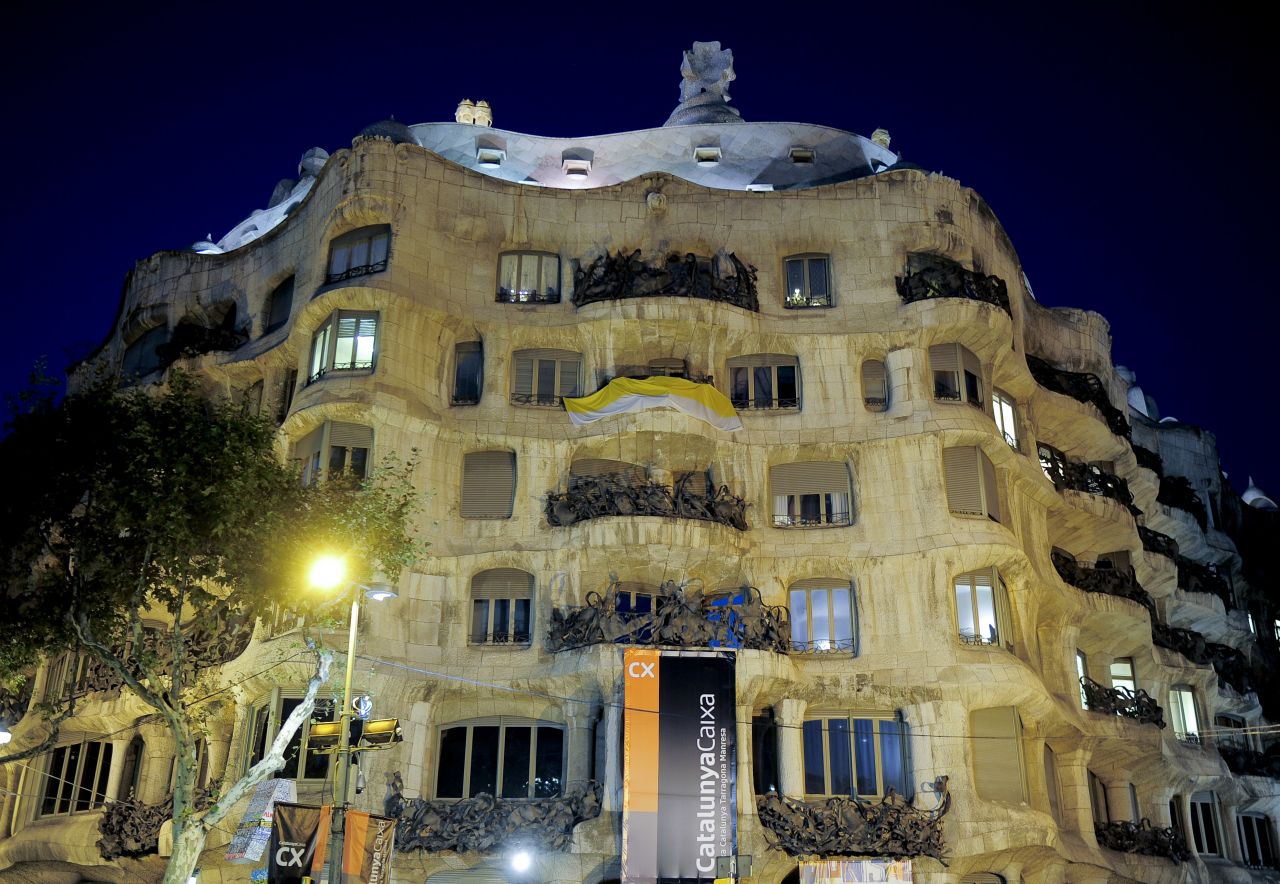 Widely known as La Pedrera (The Quarry), this iconic building recently celebrated its centennial year. Renowned Catalan architect Antoni Gaudi designed it for a wealthy couple, complete with innovative features of the time including private elevators, staircases and an underground parking garage. <br /><br />After years of neglect, <a href="http://www.lapedrera.com/en/home" target="_blank" target="_blank">Casa Mila</a> was restored to its original glory in the late 1990s and today features a one-of-a-kind terrace and exhibition center created by the current owners, the Caixa Catalunya Foundation.