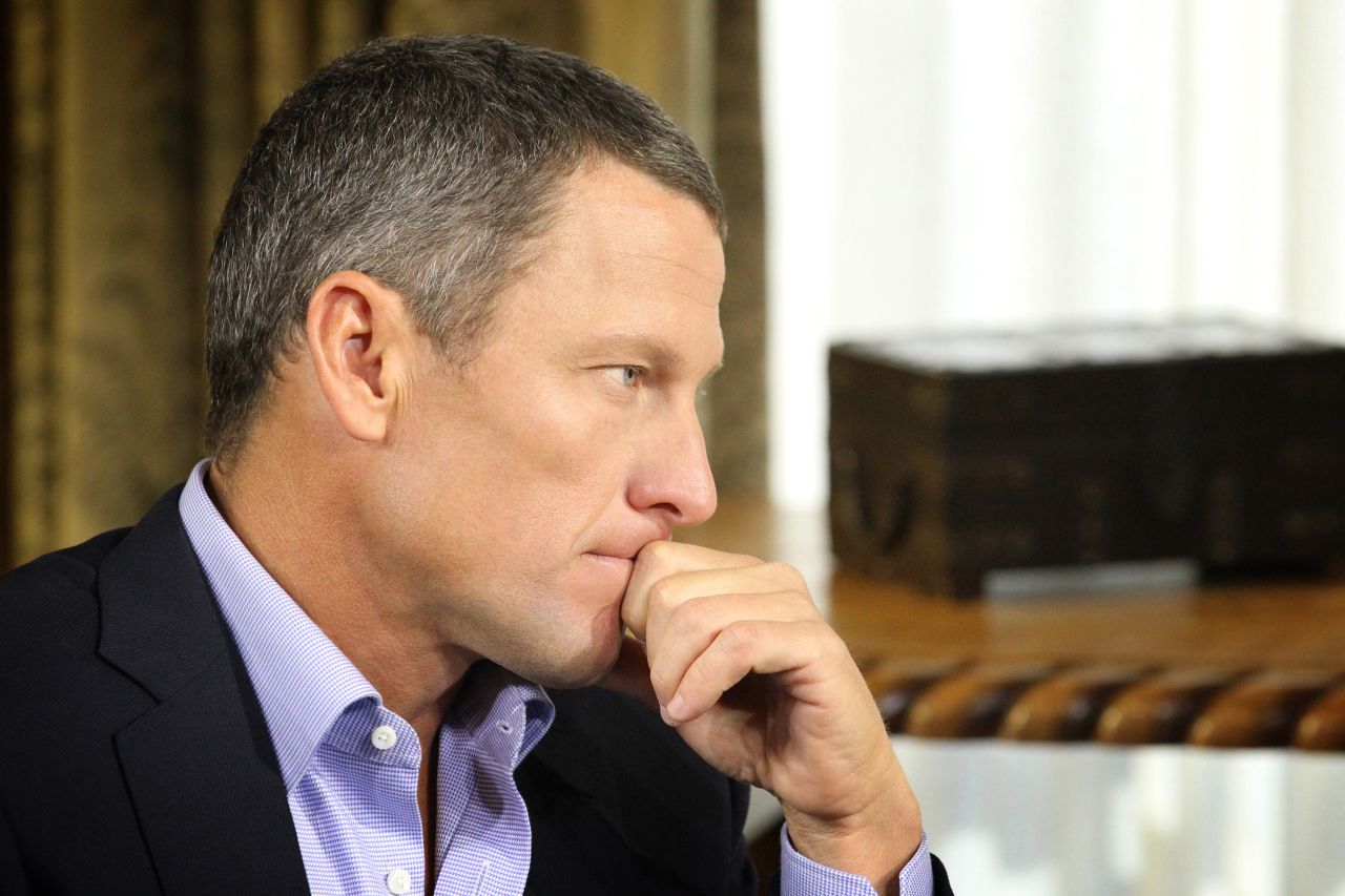 Cyclist Lance Armstrong lost his seven Tour de France titles and received a lifetime ban by the U.S. Anti-Doping Agency after he declared in 2012 that he wouldn't fight charges of illegal doping. Later, he admitted to using banned performance-enhancing drugs during his cycling career.