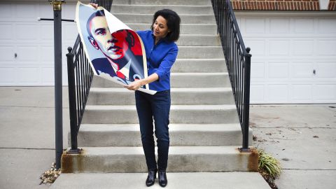 Stephanie Brunotts knocked on doors for Barack Obama. She hopes the Republicans in Congress will work with Obama in his second term.