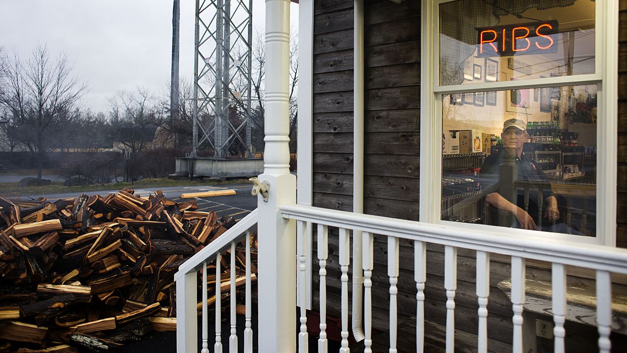 Danny Hurdle sees the change in Ashburn through the customers at his barbeque joint. Not everyone eats pig, he discovered. And not everyone votes Republican.