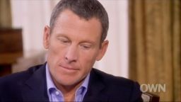 Lance Armstrong talks with Oprah Winfrey on the OWN Network.