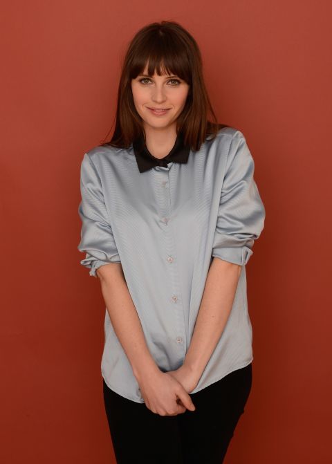 "Breathe In" star Felicity Jones at Village at the Lift.