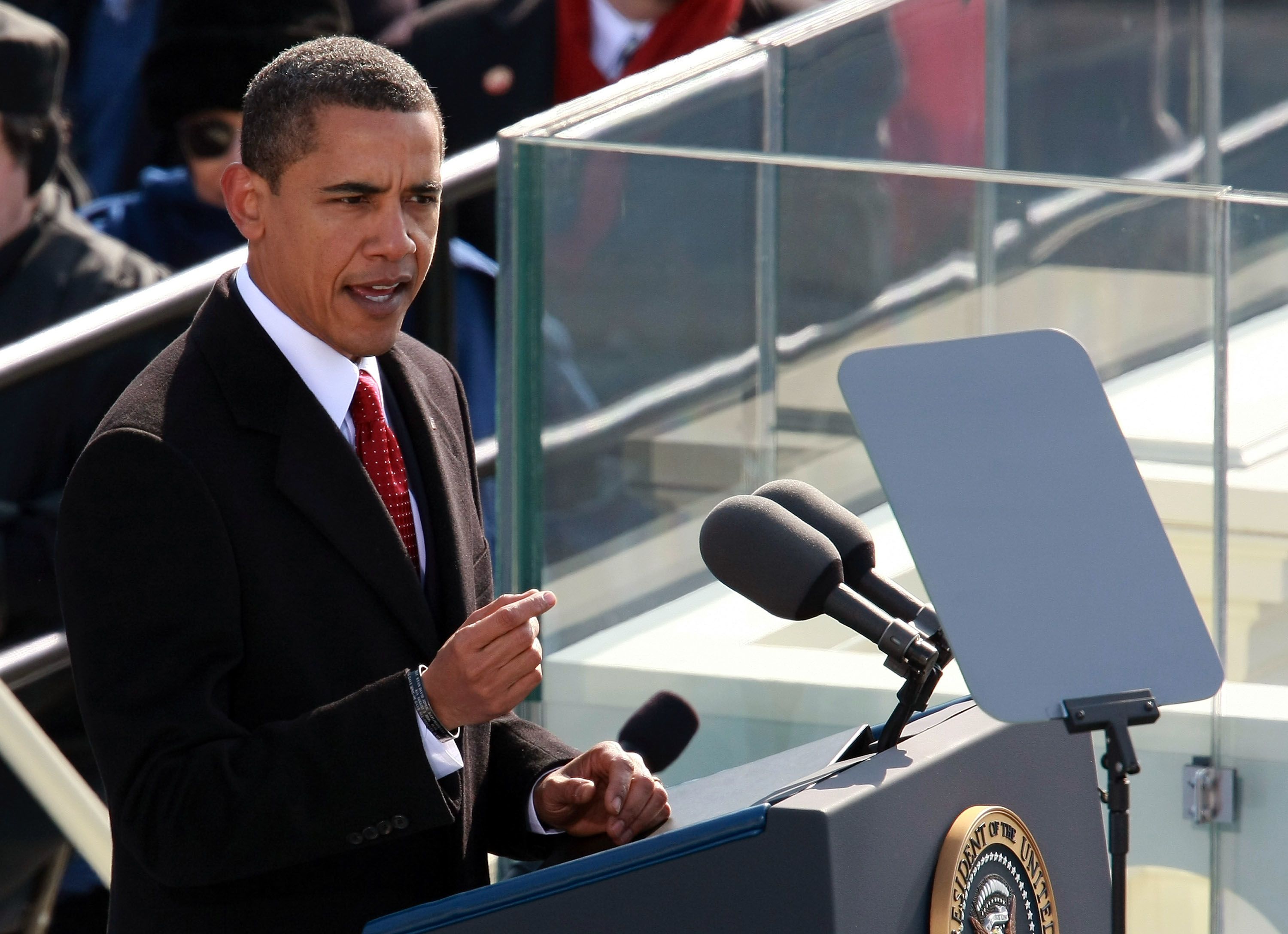 President Obama met Washington Nationals' racing presidents