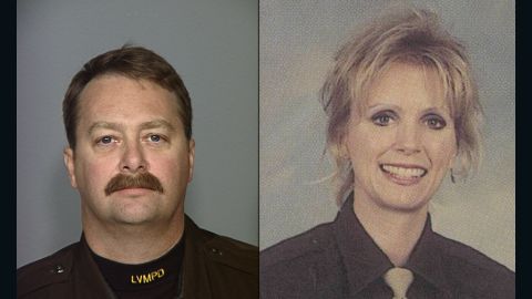 Lt. Hans Walters and his wife, former officer Michelle Walters.