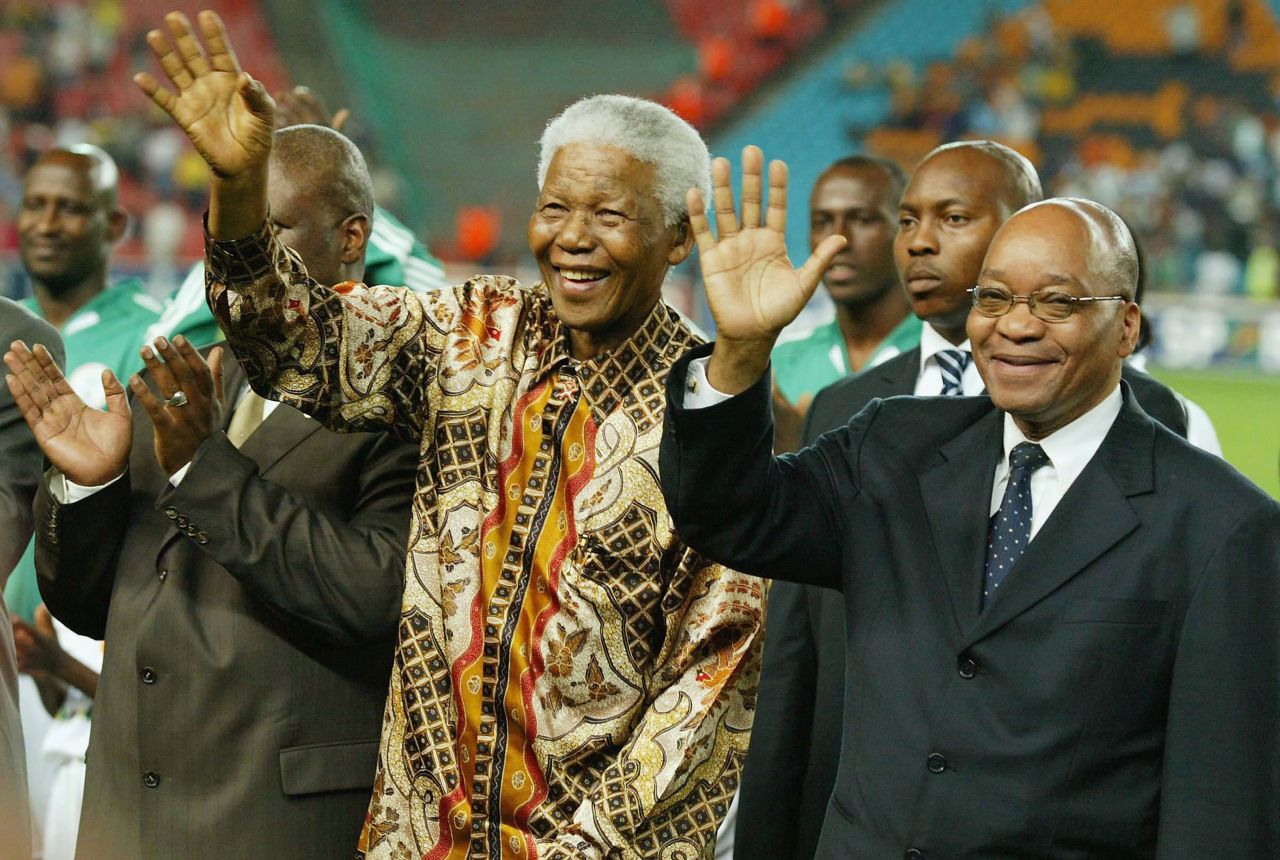 Unlike the policies of Nelson Mandela, who de-militarized the police, his successor Jacob Zuma, right, has adopted a much more hard-line approach, according to Justice Malala.