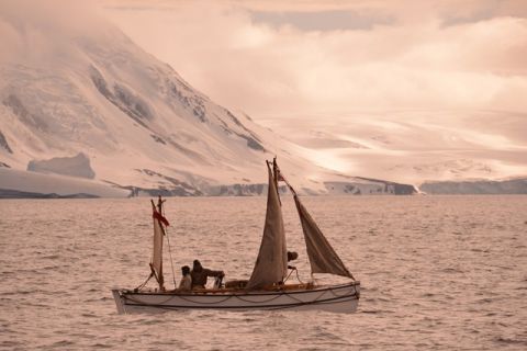 Nearly 100 years ago, explorer Ernest Shackleton managed to pull off a legendary Antarctic rescue. Now, a team of devoted adventurers have set sail in an effort to reenact his epic survival journey in a replica lifeboat (pictured).