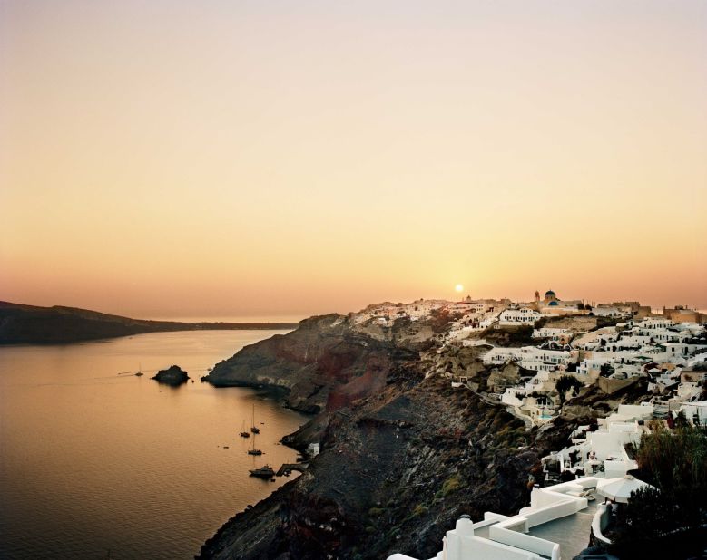 Santorini has more than beautiful beaches. Visitors can explore the archeological sites and enjoy its lovely wines. 