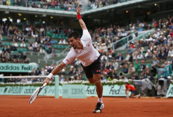 Djokovic says 2012 was more successful from a psychological standpoint than his triple grand slam year of 2011. He clearly relishes the pressure of tight situations, as demonstrated in his quarterfinal match against Jo-Wilfried Tsonga at the French Open last year.  The Serb saved four match points before going on to win in five sets. "Pressure is a privilege," he says, "because it means that you are doing something that counts. And all my life I have been dreaming to be the best in what I do and my dreams came true."