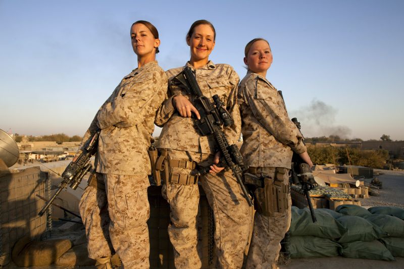 Former troops say time has come for women in combat units pic