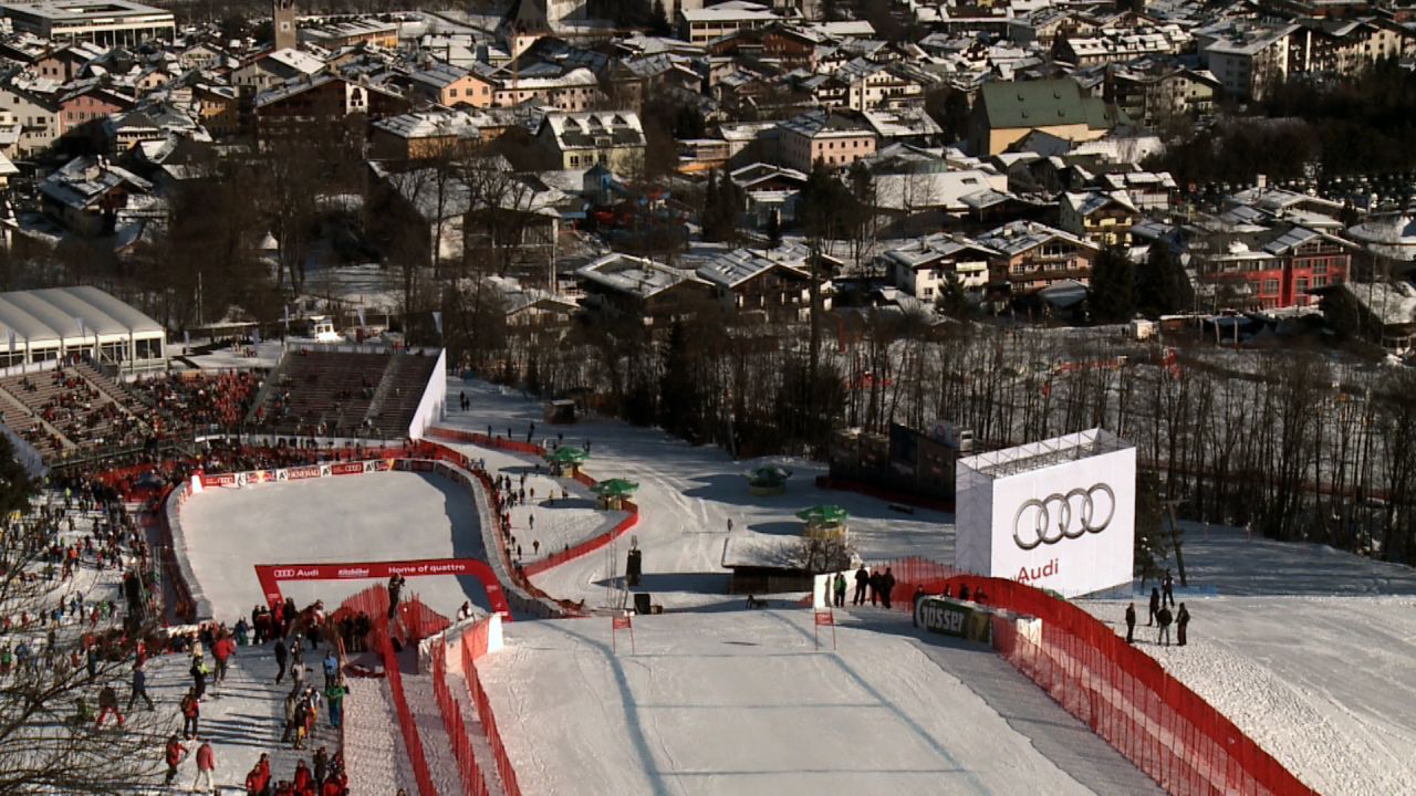 The Streif, on the Hahnenkamm mountain in Kitzbuhel, is a combination of blind turns and varying gradients. It is downhill's most famous and feared slope.