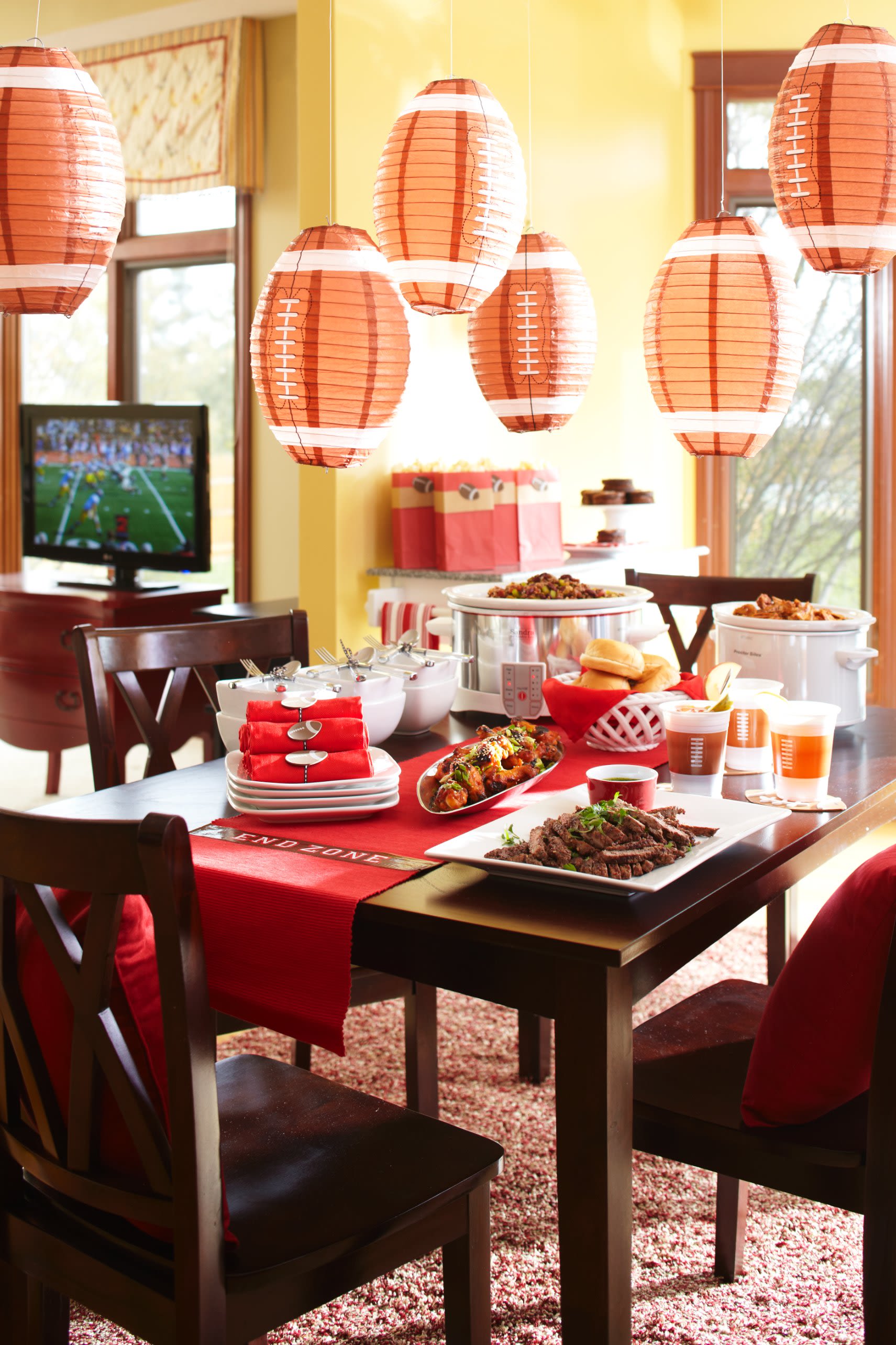 Kick off your Super Bowl party in style