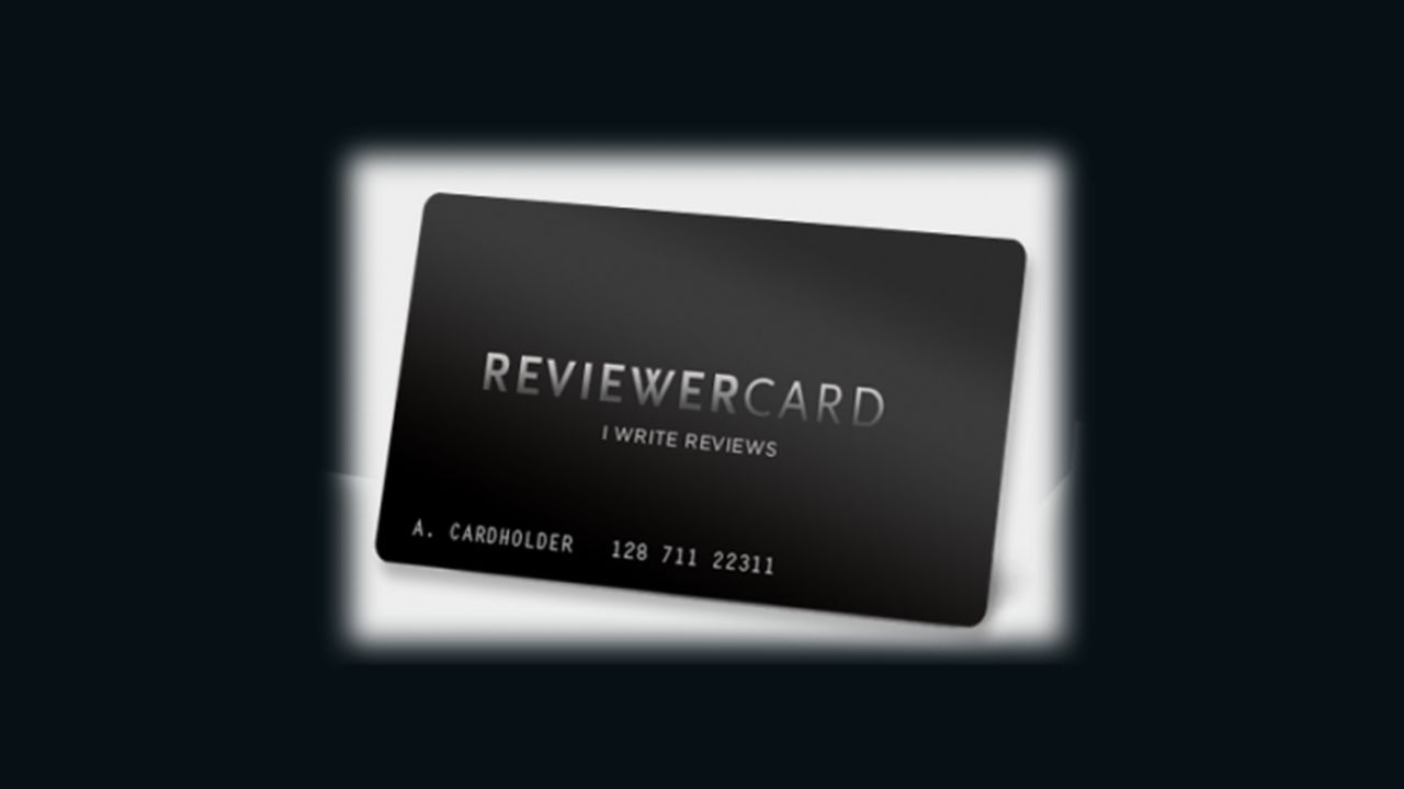 The founder of ReviewerCard says, "It's not a threat. It's a way to get the service you deserve."