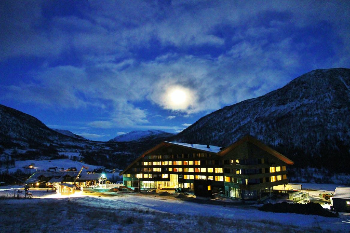 The Myrkdalen Hotel Voss is just a few months old but they know skiing. Norway invented the sport. 