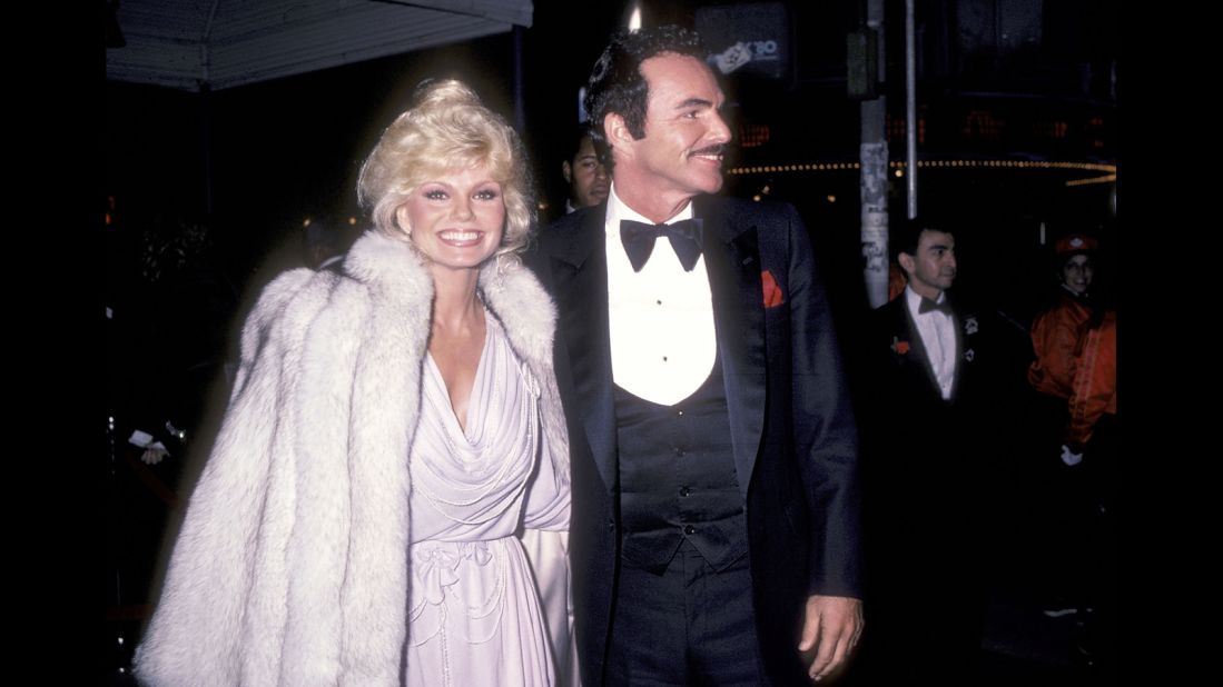 Reynolds and Loni Anderson attend the premiere of "City Heat" in 1984. Anderson became Reynolds' second wife in 1988. The two divorced in 1993.