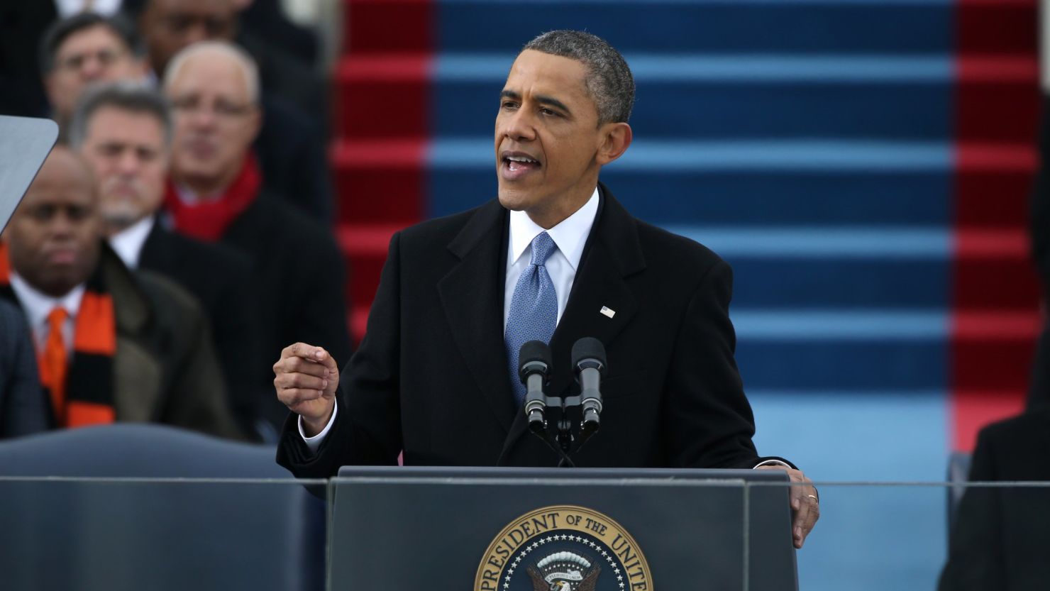 Many in GOP have slammed Obama's inauguration speech as liberal. Maria Cardona says his views align with most Americans