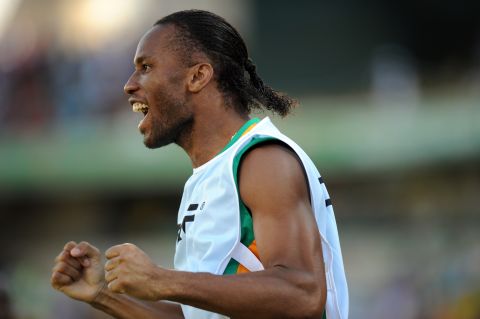 Former Chelsea star Drogba had been dropped from the starting line-up for the first time in his international career, having been taken off during his country's opening match after failing to impress.