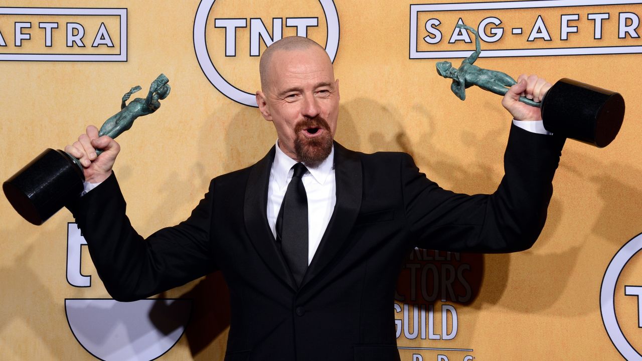 Bryan Cranston: Outstanding performance by a male actor in a drama series for "Breaking Bad."