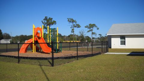 The playground at Casa San Juan Bosco.