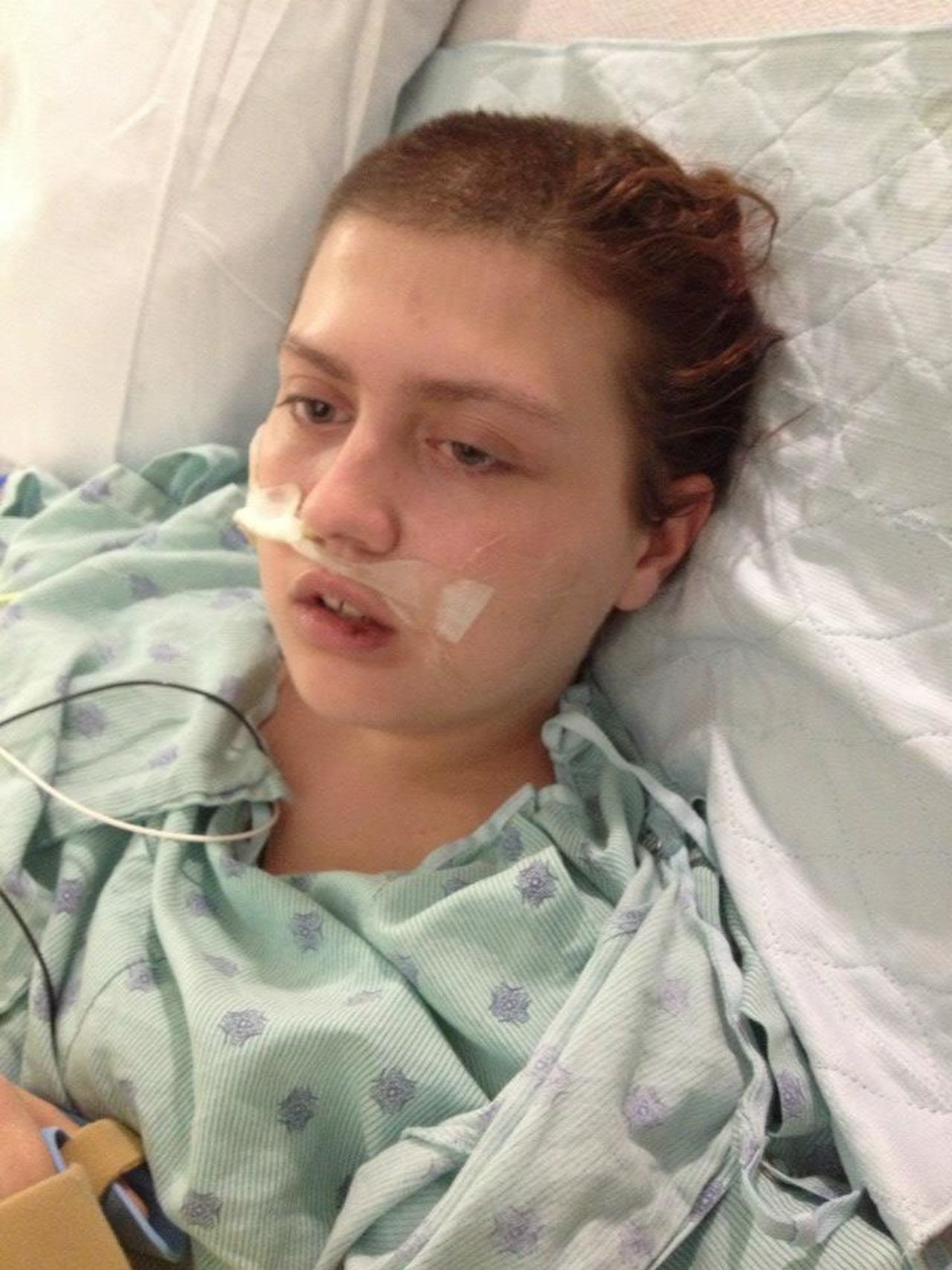 One month after the incident, Emily was blind. Each day since had been a fight -- a fight to move a finger, a fight to whisper something to her family, a fight for life, according to her family.