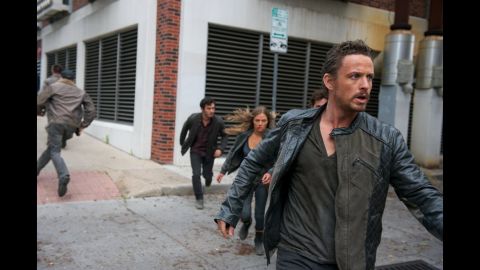 Abrams went high-concept again as executive producer for NBC's "Revolution." The series imagines the aftermath of a world without electronics. It has been one of the biggest success stories of the season for network TV.