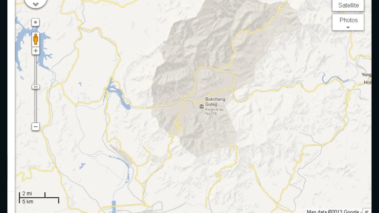 Map: Bukchang Gulag