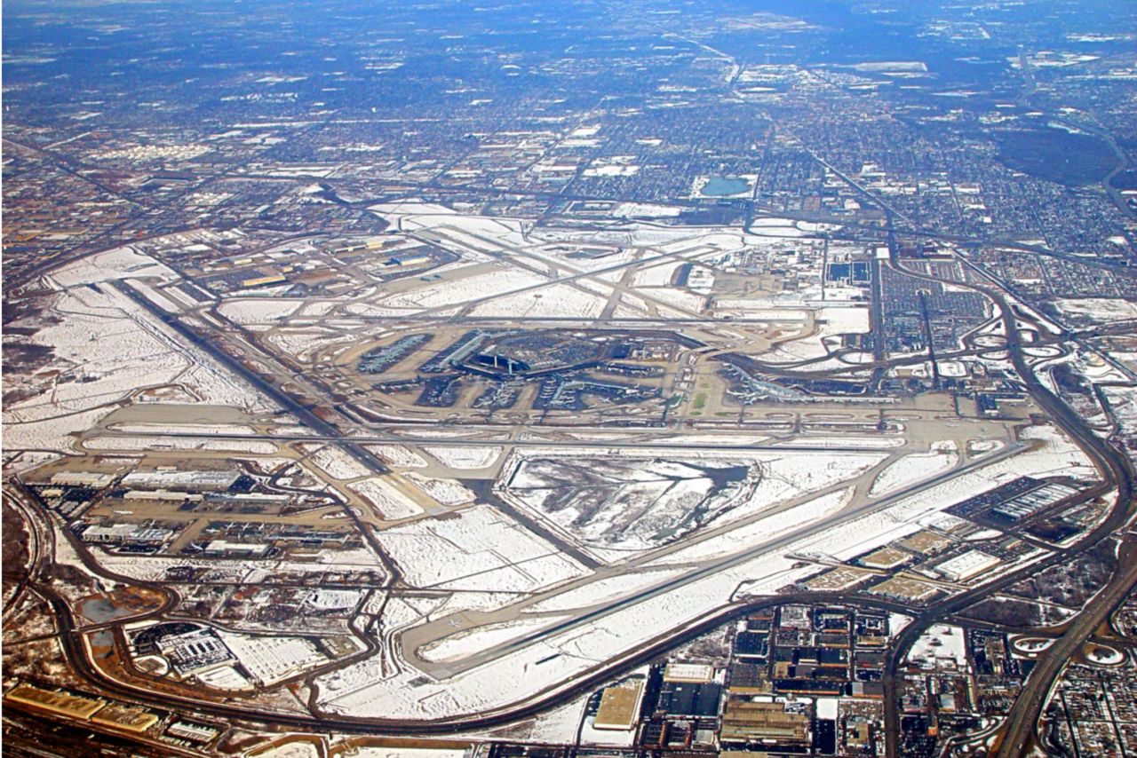 Chicago's O'Hare International Airport handled 881,933 takeoffs and landings in 2014, according to the FAA, more than any airport in the world.