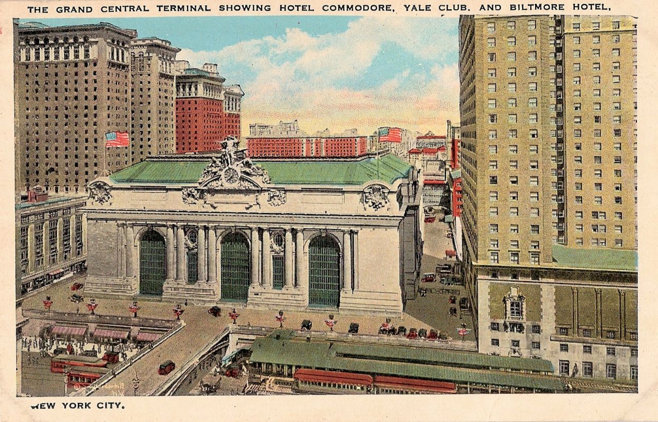 During the 1940s and 1950s, the terminal starred on postcards ... 