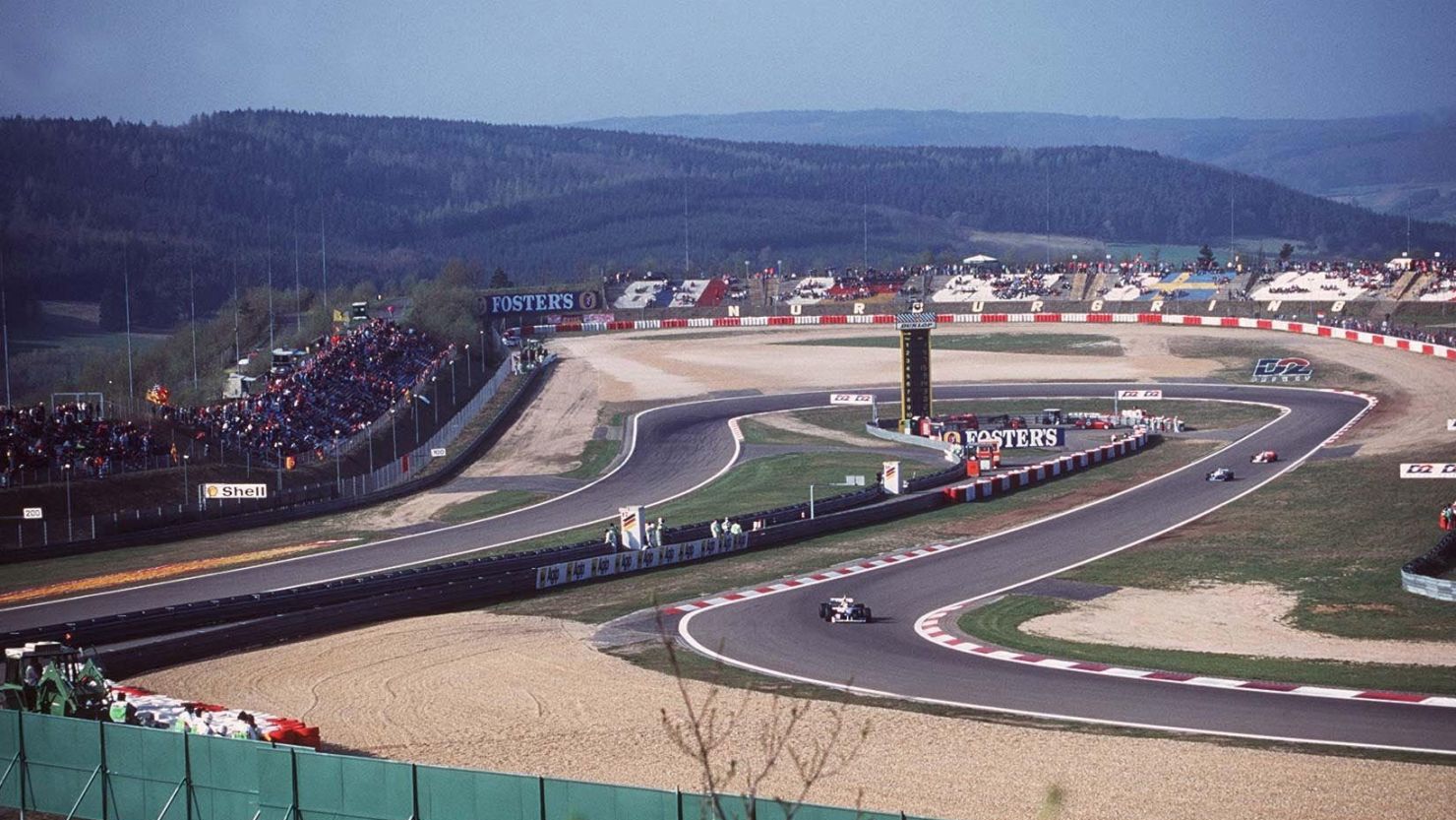 Nurburgring is renowned for its daunting technical challenges and has the nickname of the "Green Hell".