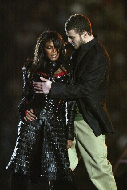 In 2004, Janet Jackson, Diddy, Nelly, Kid Rock and Justin Timberlake put on quite a <a href="https://www.youtube.com/watch?v=wi_RIPHgXjU" target="_blank" target="_blank">performance</a> for viewers -- although it doesn't much matter what they sang, since the show will be forever remembered for Jackson's "wardrobe malfunction."