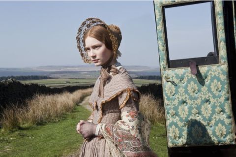 Mia Wasikowska as Jane Eyre in the 2011 film adaptation of Charlotte Bronte's novel "Jane Eyre." 